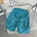 high-waisted shorts