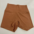 high-waisted shorts