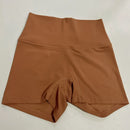 high-waisted shorts