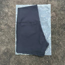 high-waisted sports shorts