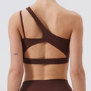 sports top with a back neckline