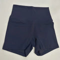 high-waisted shorts