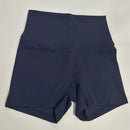 high-waisted shorts