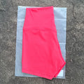 high-waisted sports shorts