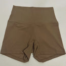 high-waisted shorts