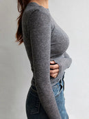 long-sleeve blouse