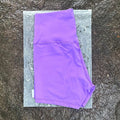 high-waisted sports shorts