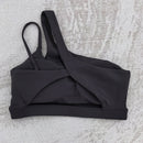 sporty single-strap top