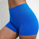 high-waisted shorts