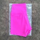 high-waisted sports shorts