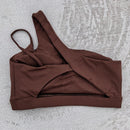 sporty single-strap top