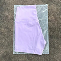 high-waisted sports shorts