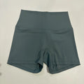 high-waisted shorts