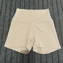 high-waisted shorts