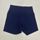 high-waisted shorts