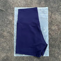 high-waisted sports shorts