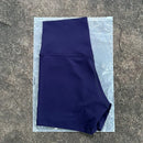 high-waisted sports shorts