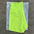 high-waisted sports shorts
