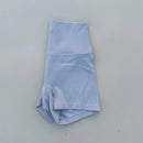 high-waisted shorts