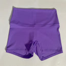 high-waisted shorts
