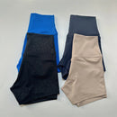 high-waisted shorts