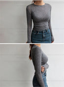 long-sleeve blouse