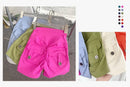 high-waisted shorts