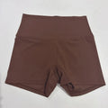 high-waisted shorts
