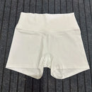high-waisted shorts