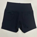 high-waisted shorts