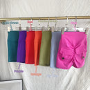 high-waisted shorts