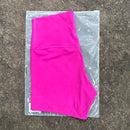 high-waisted sports shorts
